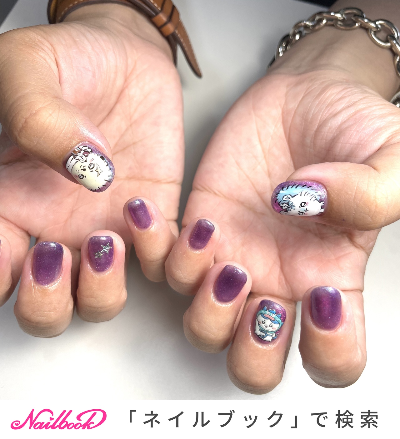 2025年】新着順｜#ちいかわネイルデザインのネイルデザイン｜ネイルブック