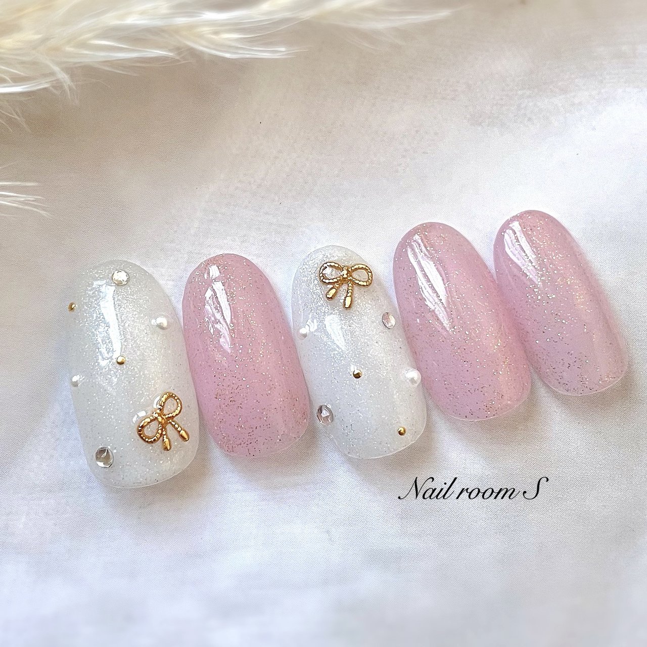 手が綺麗に見えるネイル/春/秋/オフィス/ハンド - Nailroom__S Shiho
