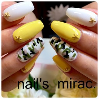 人気順 カモフラ 迷彩柄 岡山ネイルサロンのネイルデザイン ネイルブック