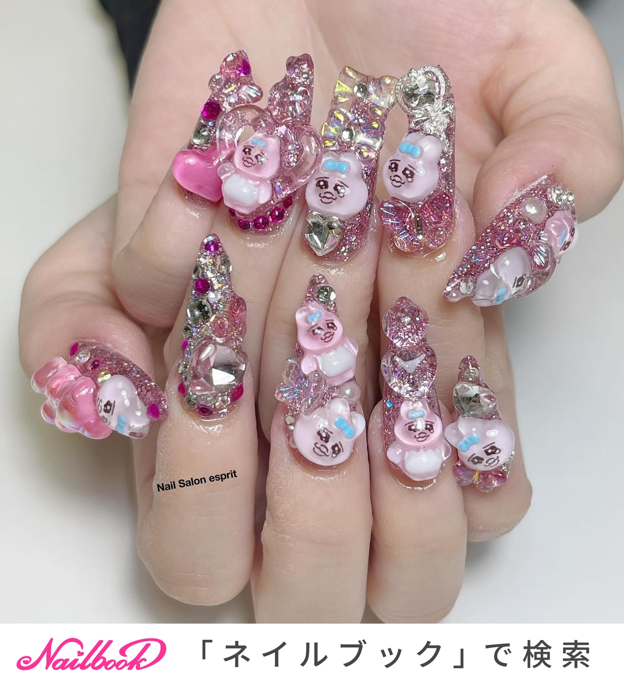 人気順｜#おぱんちゅうさぎのネイルデザイン(3ページ目)｜ネイルブック