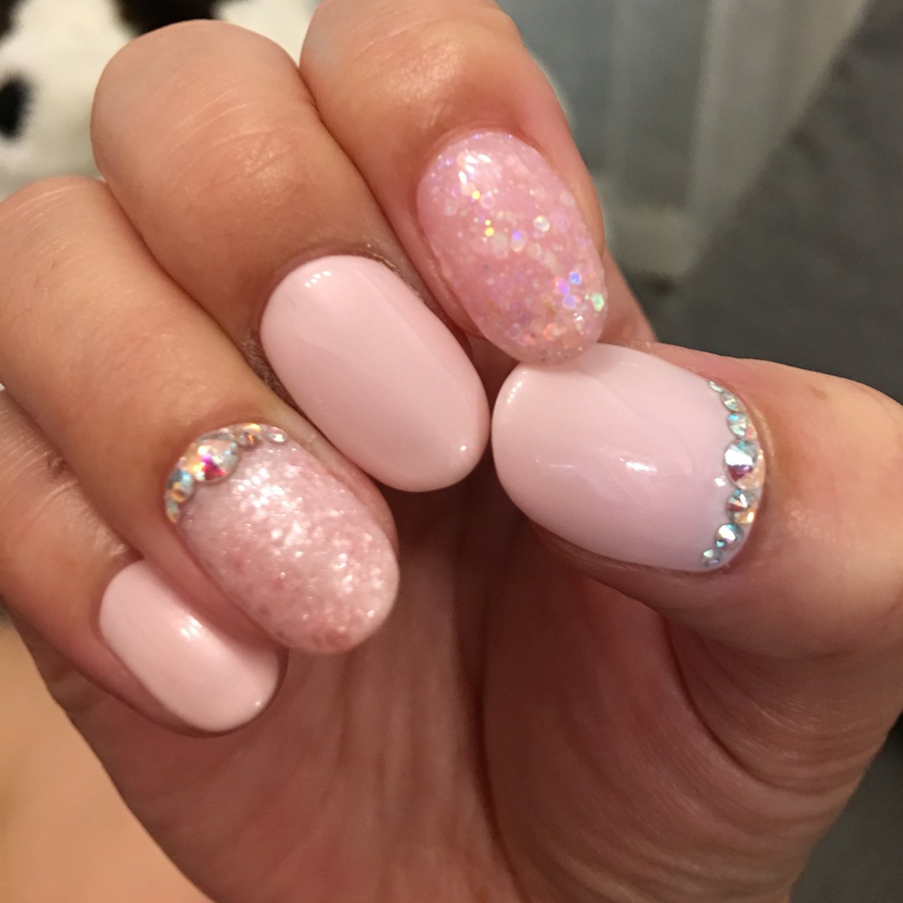 オールシーズン オフィス デート 女子会 ハンド く にゃんママのネイルデザイン No ネイルブック