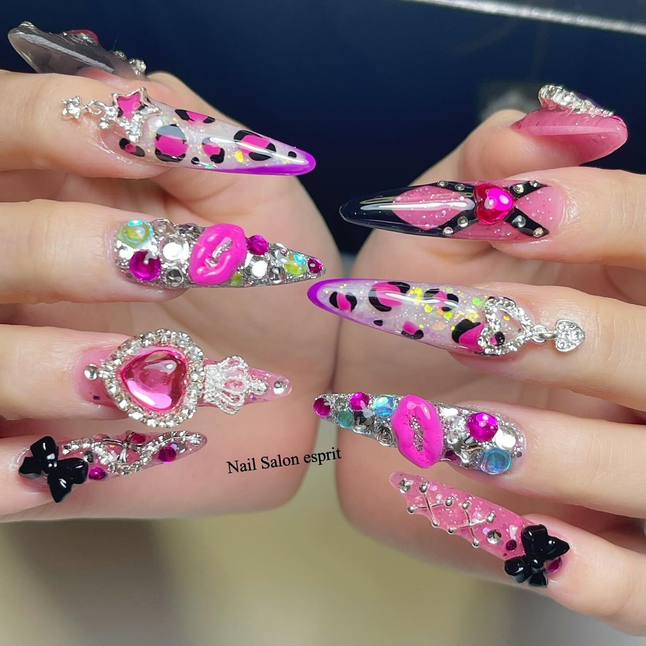 ロング - Nail Salon esprit (和光市、朝霞市)のネイルデザイン