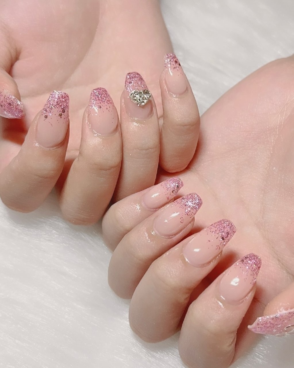ハート/ピンク - nail_luana08のネイルデザイン[No.9037061]｜ネイルブック