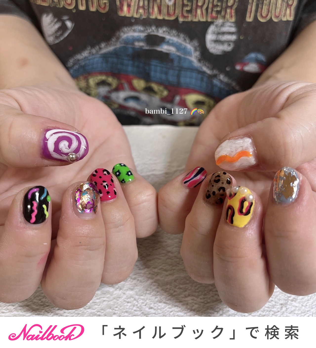 オールシーズン/ライブ/デート/女子会/ハンド - bambi_1127のネイル