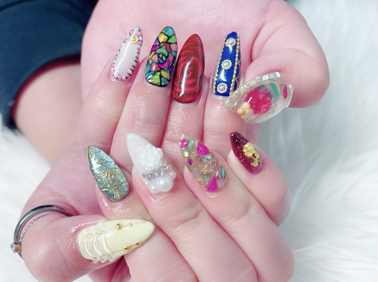 N‪‪☺︎‬vi's nailのネイルデザイン[No.9038547]｜ネイルブック‬