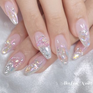 オーロラ/ワンホン/カラフルのネイルデザイン｜ネイルブック