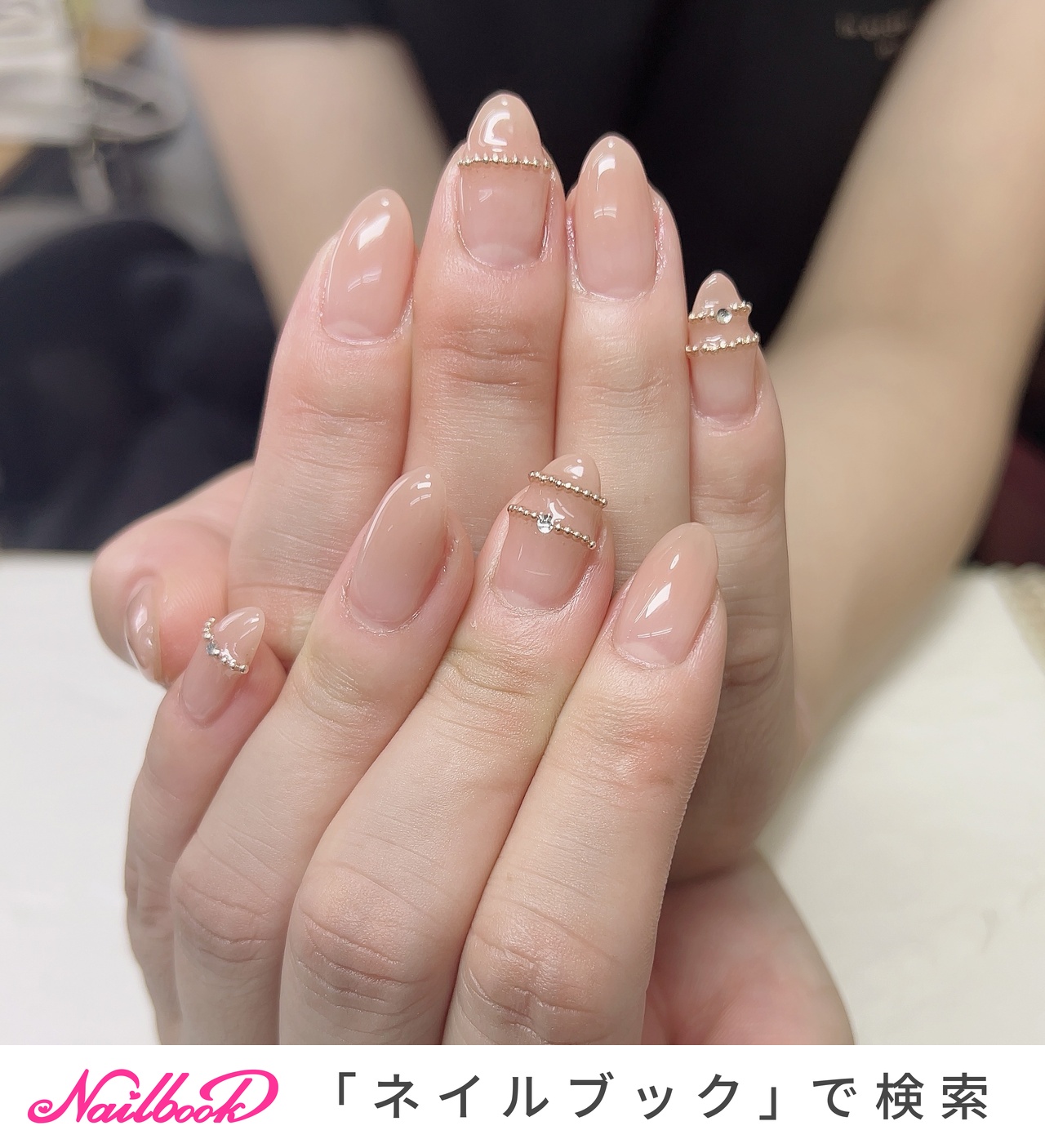 マオジェル momoskinのV番！ ベースはパラジェル トップはマオジェルの