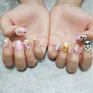 2025年】新着順｜#シャカシャカパーツのネイルデザイン｜ネイルブック