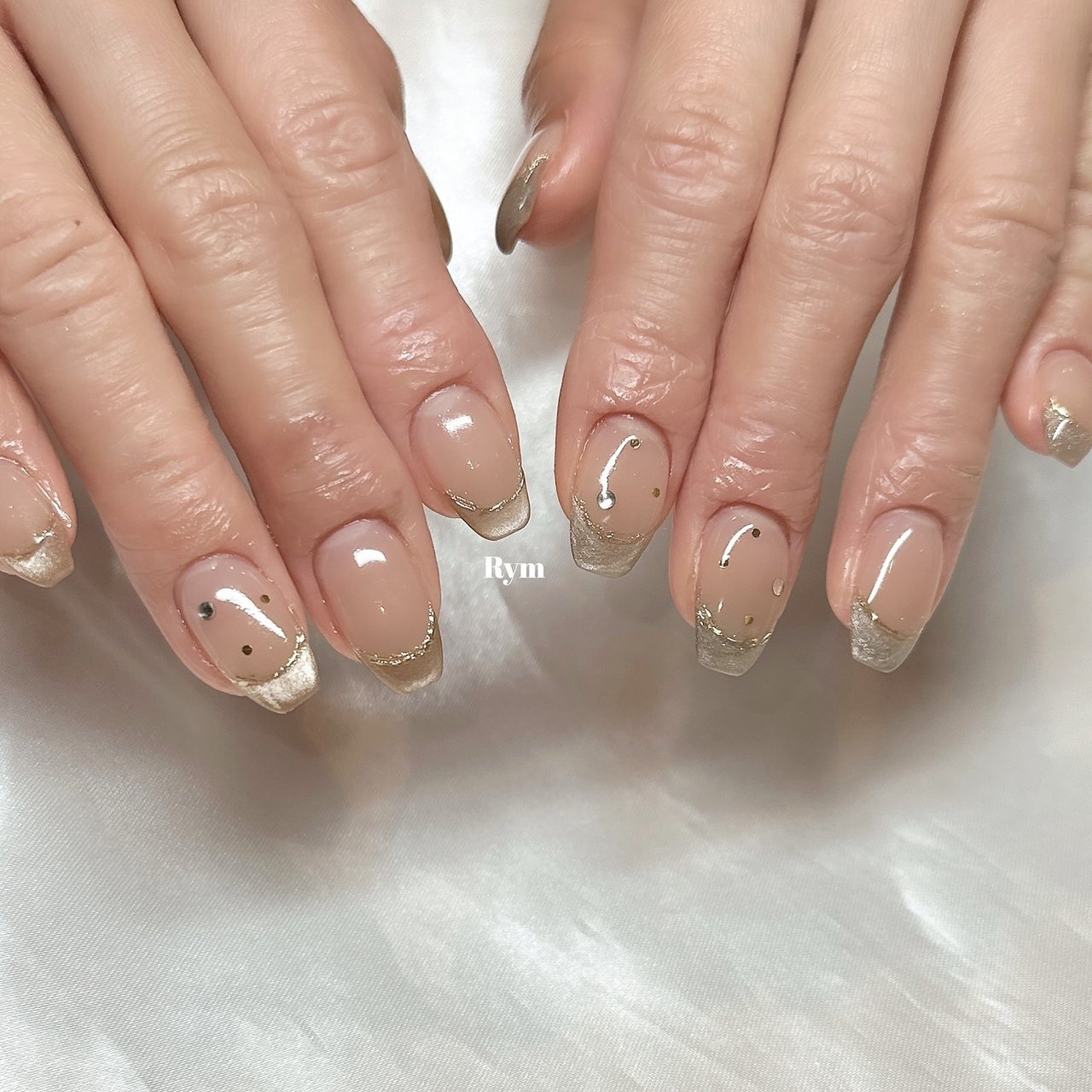 TOMY  ネールアート ハンド/マグネット/ジェルネイル - nail salon Rym / YUMIのネイル