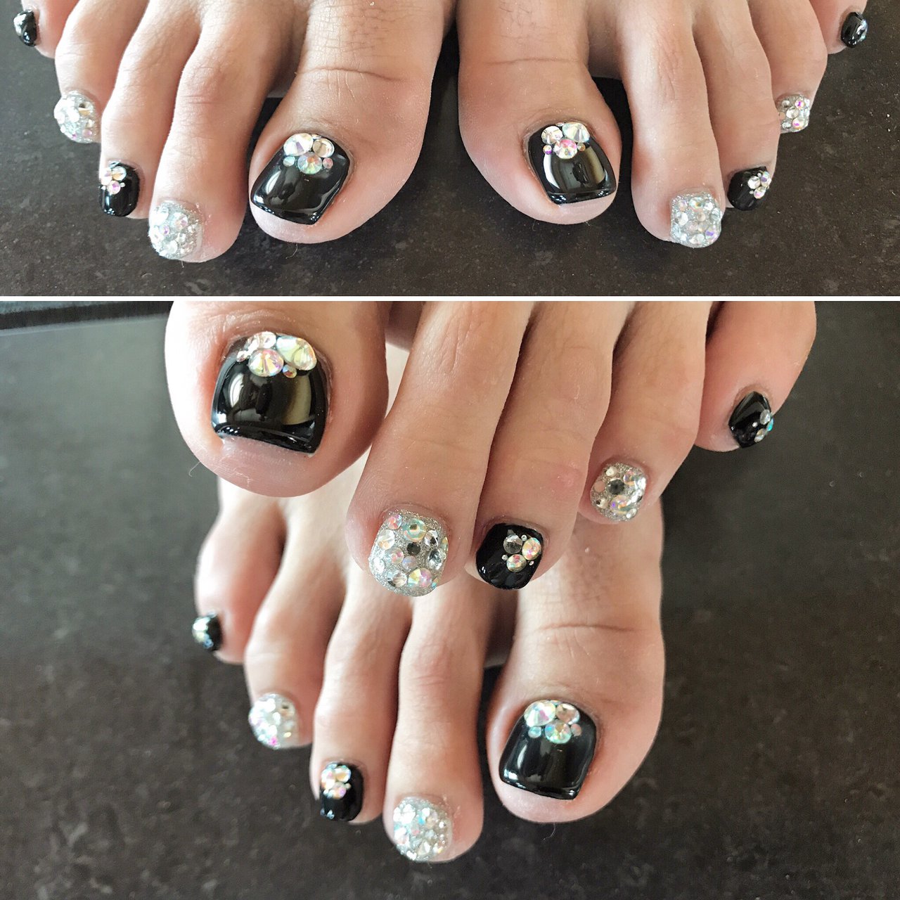 秋 冬 オールシーズン フット ビジュー Nailfuflaのネイルデザイン No ネイルブック