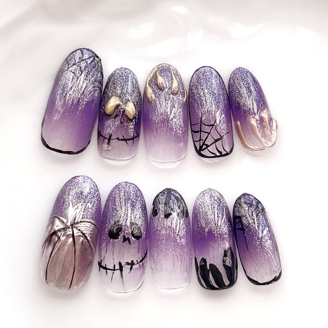 人気ネイルデザインTOP10】今がトレンドど真ん中♡大人ハロウィン