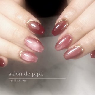 2024年】新着順｜ニュアンス/ワンホン/バカラネイルのネイルデザイン  