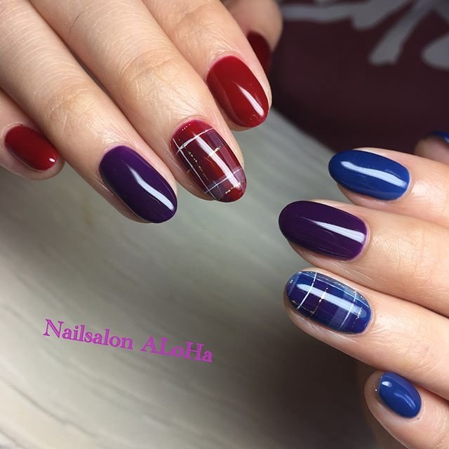 秋 冬 ハロウィン クリスマス ハンド Nailsalonalohaのネイルデザイン No ネイルブック