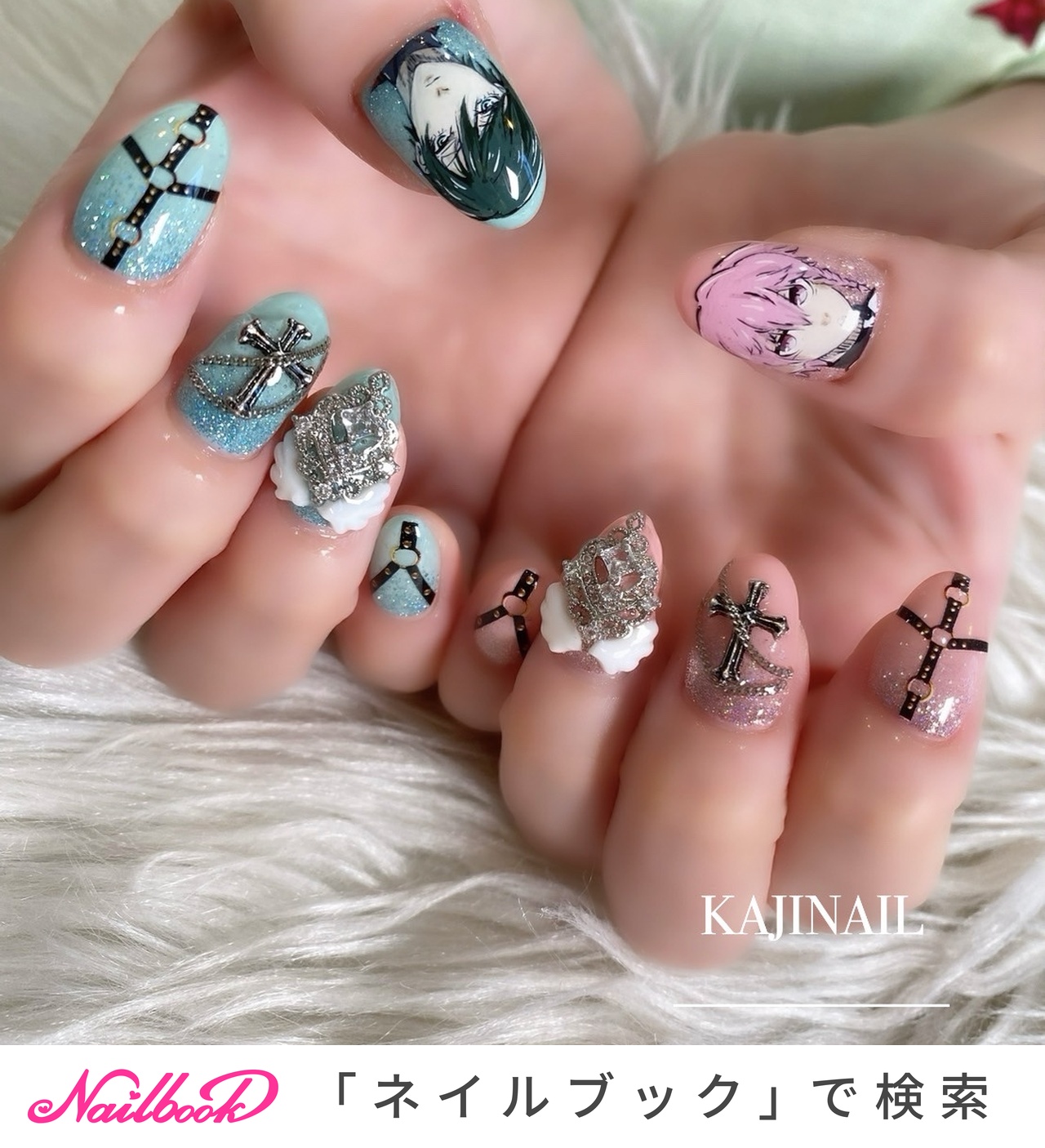 2024年】新着順｜#ブルーロックのネイルデザイン｜ネイルブック 