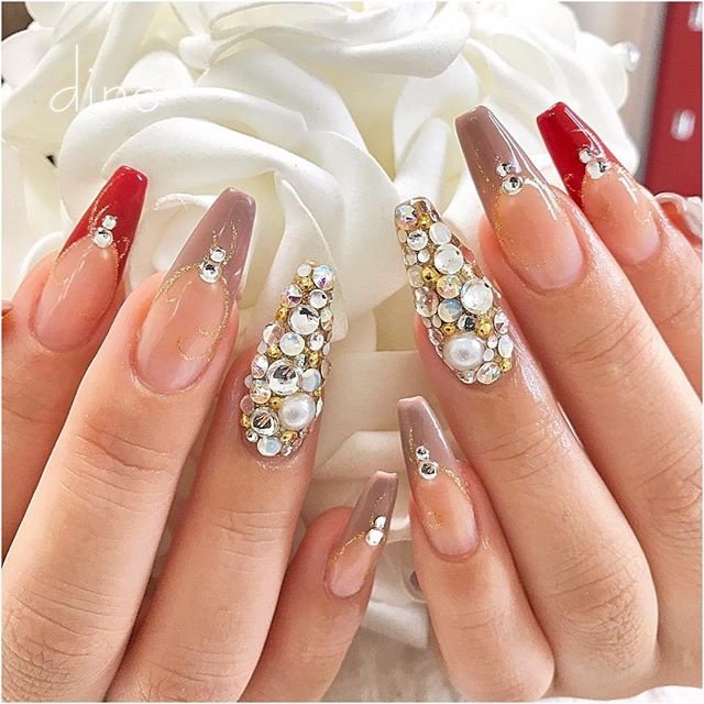 秋 冬 お正月 クリスマス ハンド 柳川万祐子 Dino ディーノ のネイルデザイン No ネイルブック