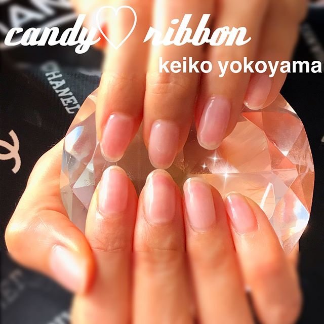 オールシーズン オフィス ハンド ワンカラー ショート Candy Ribbonのネイルデザイン No ネイルブック