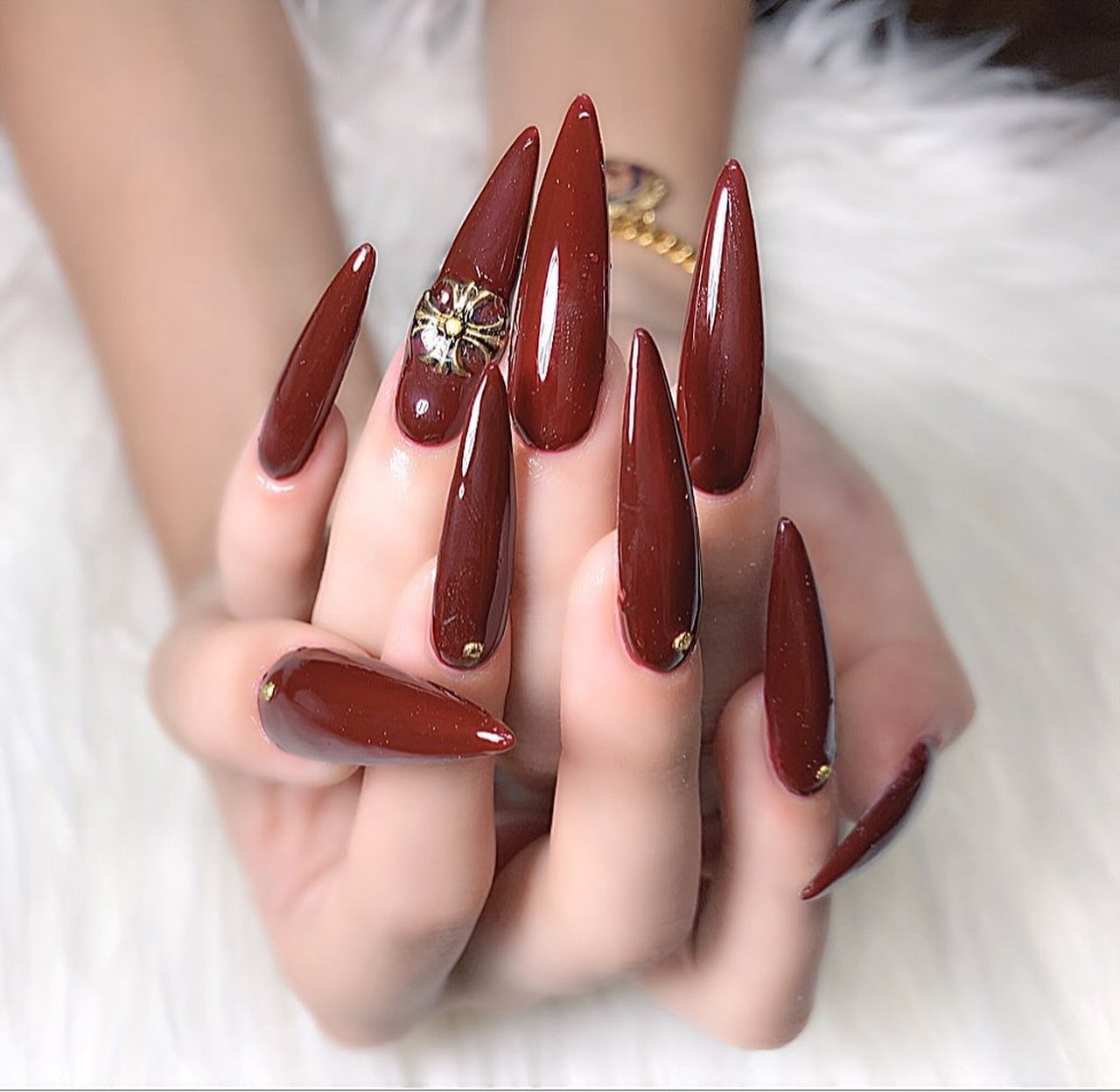 デート/ハンド/ワンカラー/スーパーロング - チュウゴクキコウ