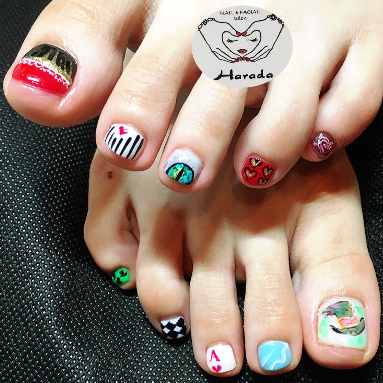 秋 オールシーズン 旅行 ハロウィン フット Nail Facial Salon Haradaのネイルデザイン No ネイルブック