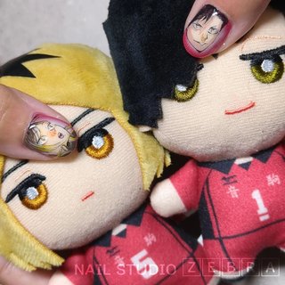 #ハイキュー #音駒高校 #孤爪研磨 #黒尾鉄朗 #haikyuu #kenmakozume #tetsuroukuroo
タイ🇹🇭からの留学生、日本語上手過ぎてビックリ🤯
しかも九州大学院生😳✨💕
ZEBRA見つけてくれてありがとうーー💙🦓
またのご来店お待ちしております😍

𝑑𝑒𝑠𝑖𝑔𝑛𝑒𝑑 𝑏𝑦 🅂🄰🄺🄺🄾

#nailstudiozebra #fukuokanail #characternail 
#Individuality #痛ネイル福岡 #キャラネイル福岡 #手描きネイル #推しネイル
#大名ネイルサロン #個性派ネイル
#handpainted #japanesemanga #animenails #characternails #geekynails #美甲店 #动漫美甲 #후쿠오카 #네일 #애니메이션네일 #chiodo #ongles #推し活 #ハンド #ラメ #ワンカラー #痛ネイル #マグネット #個性派 #ショート #ラウンド #レッド #ジェルネイル #お客様 #🅂🄰🄺🄺🄾 #ネイルブック