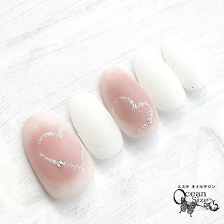 まちゃ ホワイトチェック チークネイルチップ e999e6466e4a837155731de6c60e5d