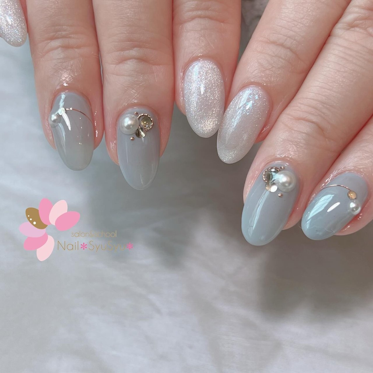 シンプル/マグネット/大人/ジェルネイル - Nail✽SyuSyu✽ネイル