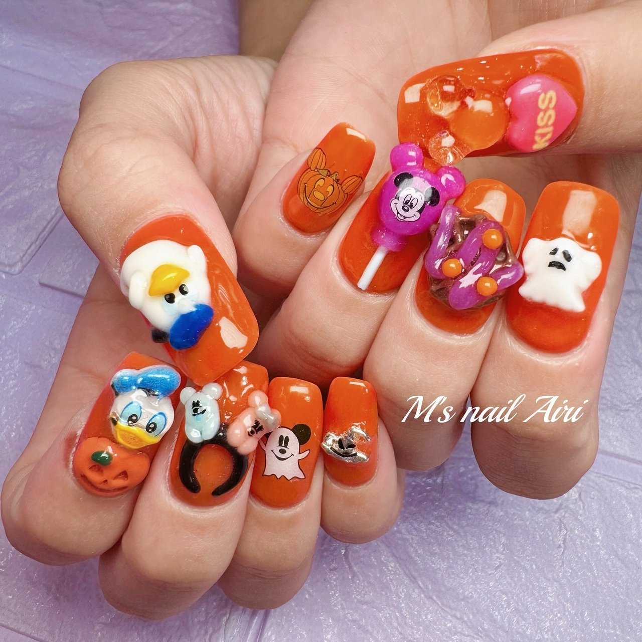 秋/ハロウィン/個性派 - あいりのネイルデザイン[No.9054057]｜ネイル  