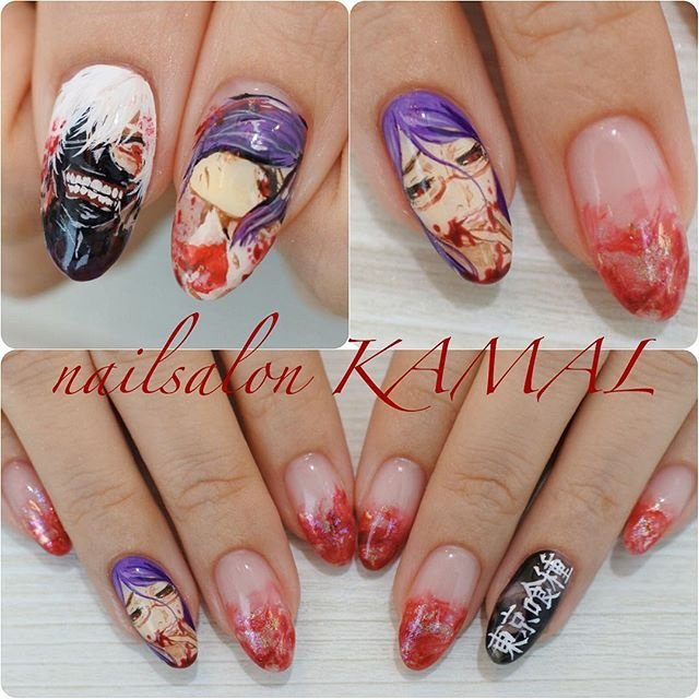 オールシーズン 旅行 ライブ ハロウィン ハンド Nailsalon Kamalのネイルデザイン No ネイルブック