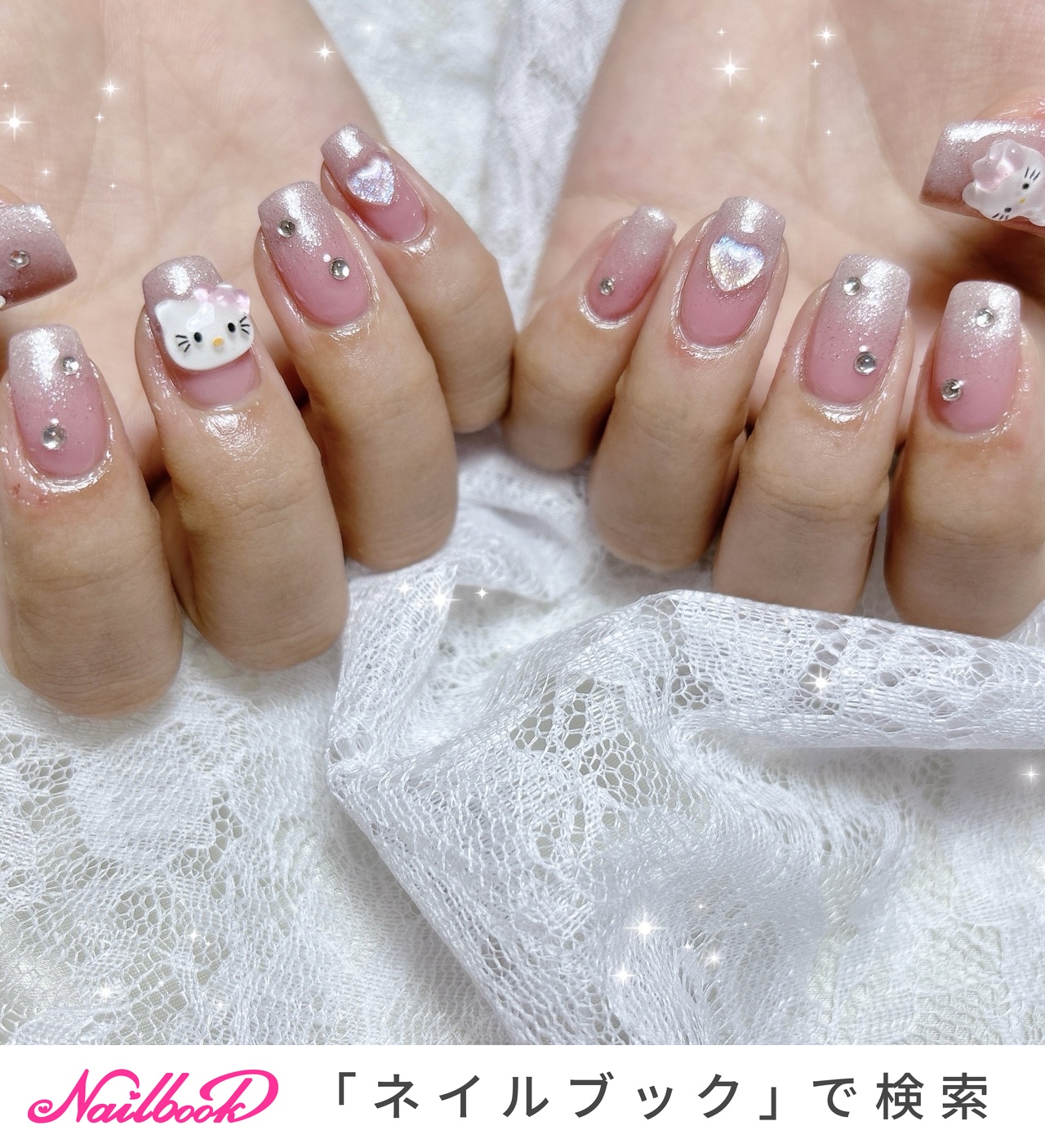 推し活/ワンホン/ピンクのネイルデザイン｜ネイルブック 