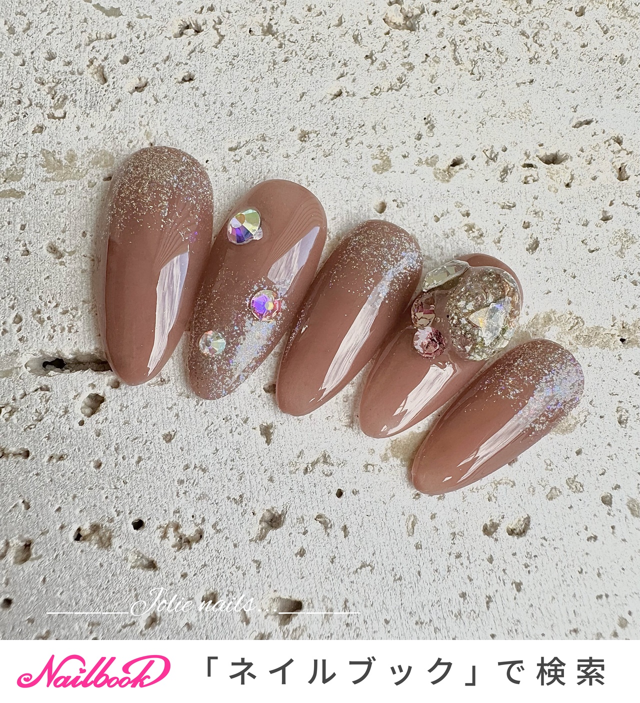手が綺麗に見えるネイル/秋/冬/パーティー/ハンド - 𝐽𝑜𝑙𝑖𝑒