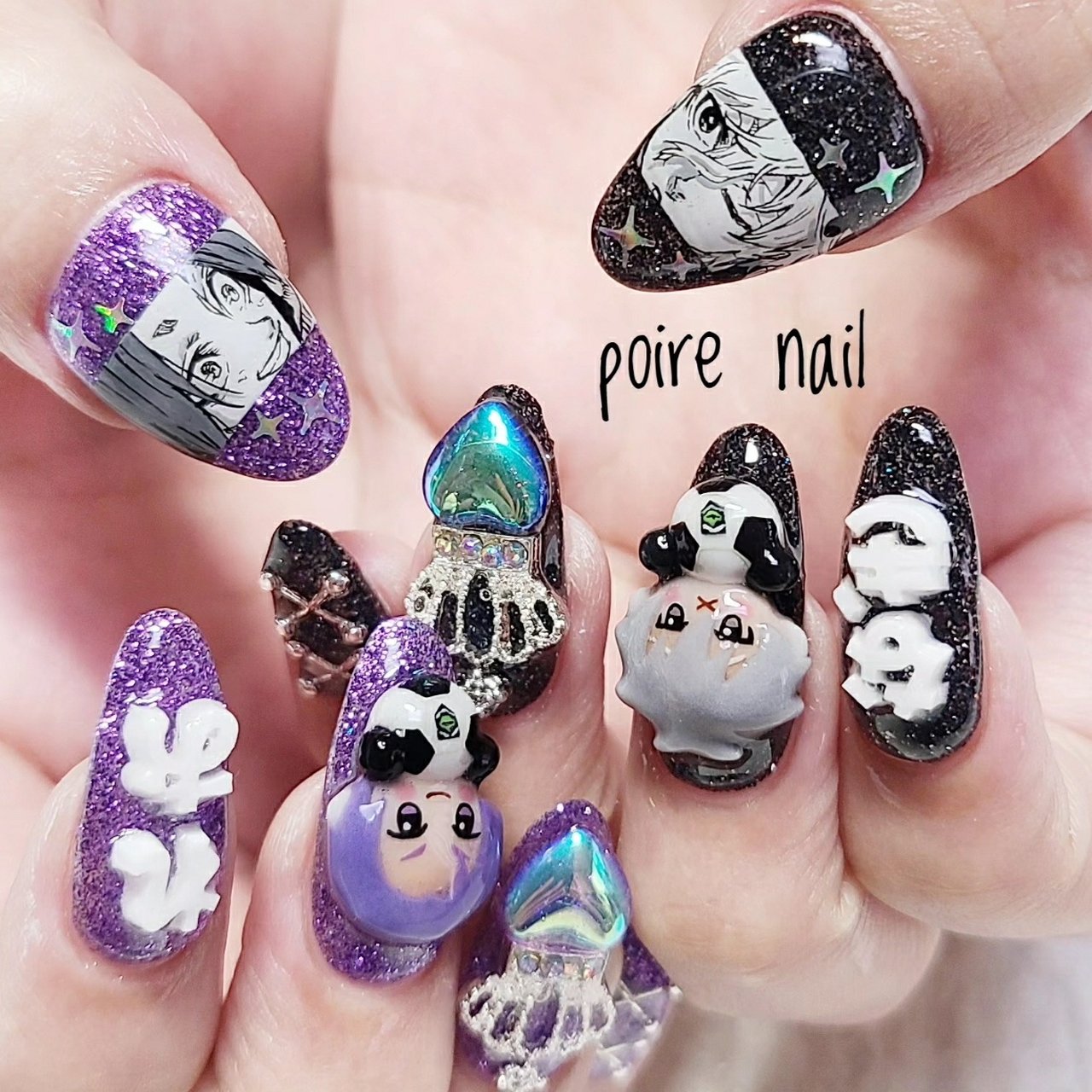 オールシーズン/ライブ/推し活/ハンド/ラメ - tomomiのネイルデザイン