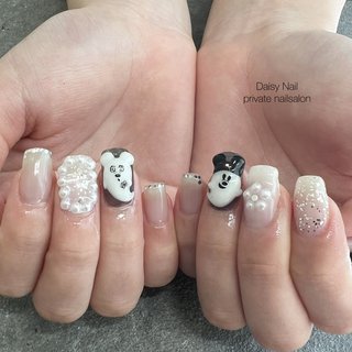 ミッキーおばけのネイルデザイン｜ネイルブック
