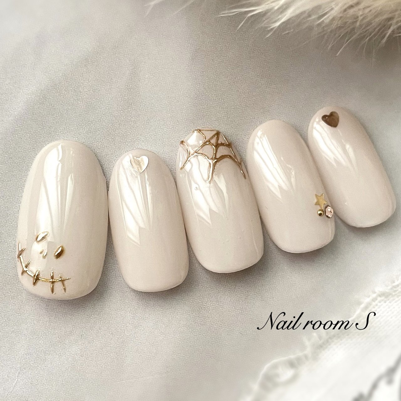 秋/ハロウィン/オフィス/パーティー/ハンド - Nailroom__S