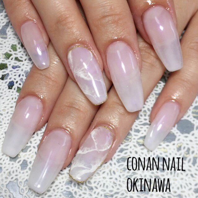 冬 オールシーズン ブライダル パーティー ハンド Conan Nail Okinawaのネイルデザイン No ネイルブック