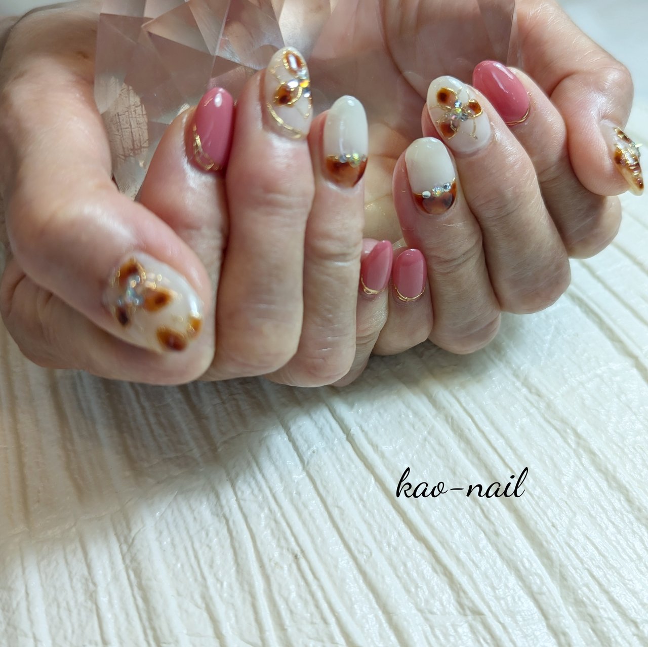 KOIZUMI ネイルアート用品 ホワイト/ローズゴールド ネコポス送料無料】ネイルシール レトロレースフラワーシール