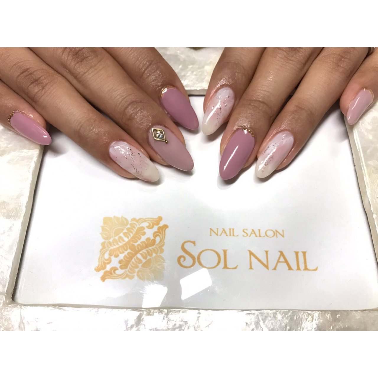 秋 冬 デート ハンド シンプル Solnailのネイルデザイン No ネイルブック