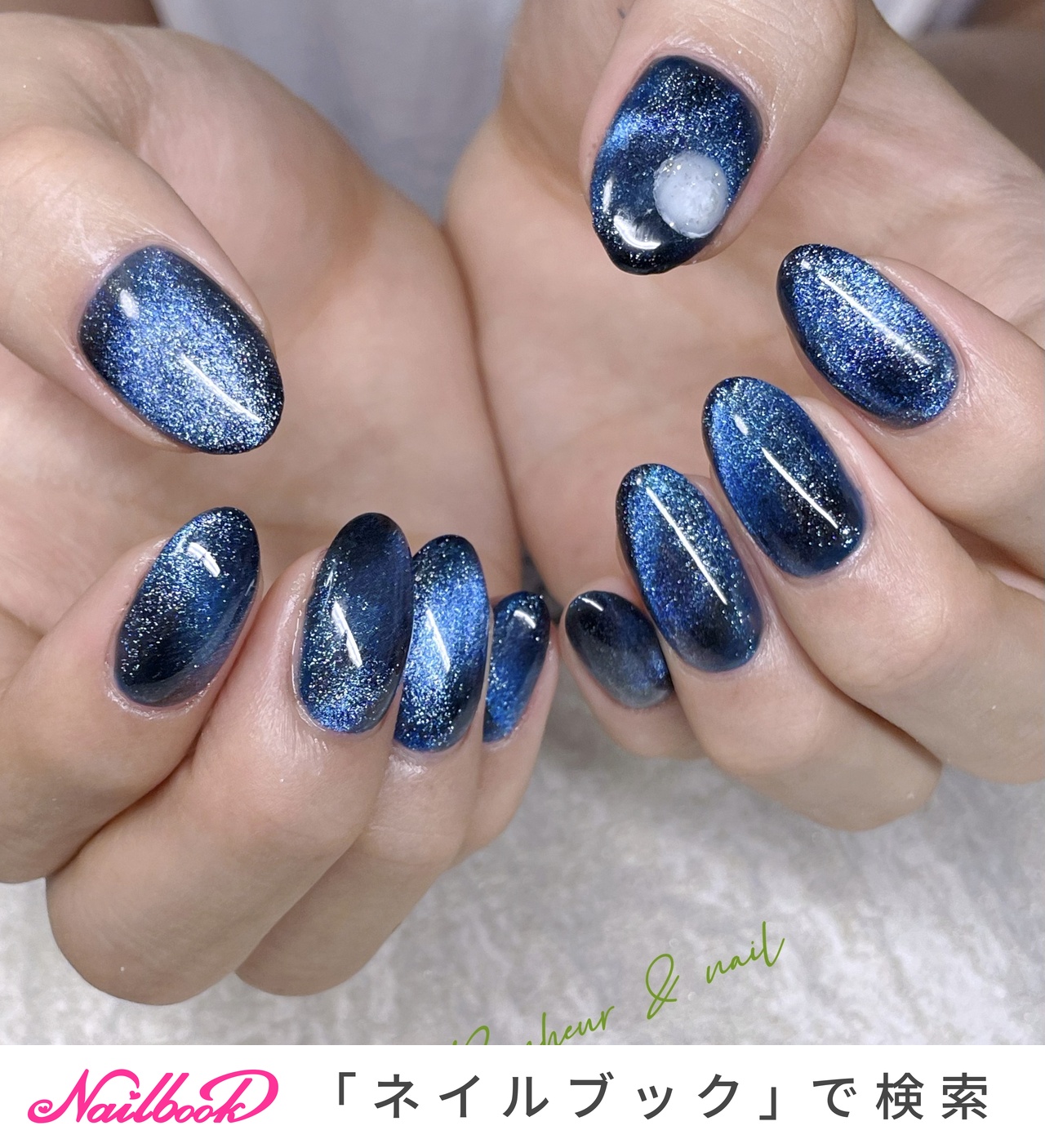 プラネタリウムのネイルデザイン｜ネイルブック 