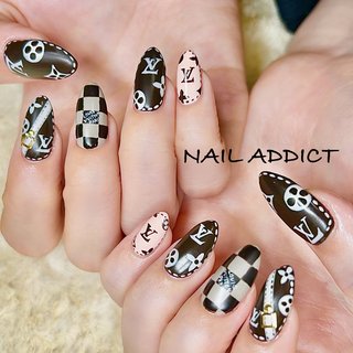 louisvuittonのネイルデザイン｜ネイルブック