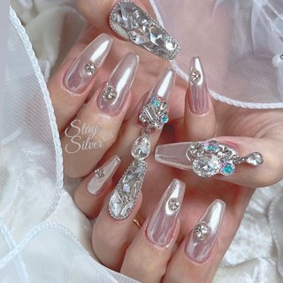 ブライダル(結婚式/ウェディング)/#推しネイルのネイルデザイン  