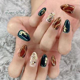 2024年】新着順｜グリーン(緑)/明るいカラーのネイルデザイン｜ネイル  