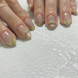 人気順｜#フレンチガーリーネイルのネイルデザイン｜ネイルブック