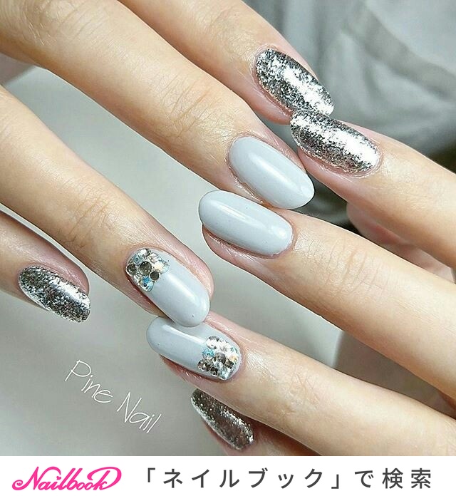 オールシーズン オフィス パーティー ハンド シンプル Pinenailのネイルデザイン No ネイルブック