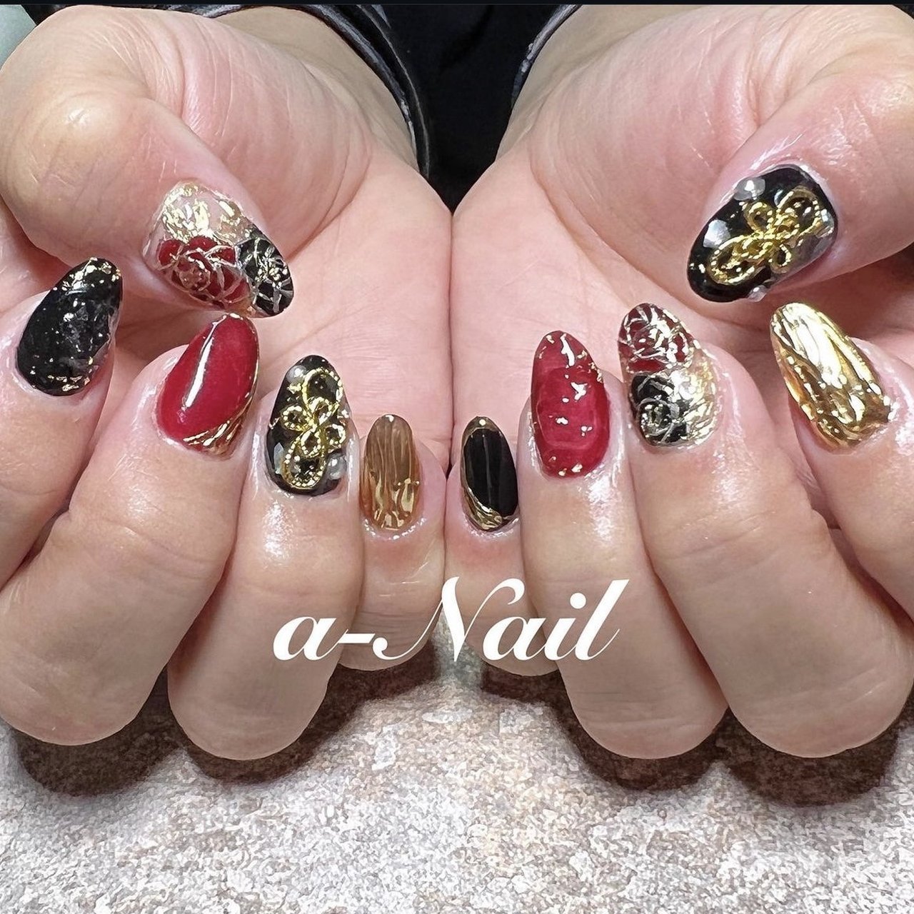 秋/お正月/成人式/浴衣/ハンド - a-Nail AyanoMatsuuraのネイル 