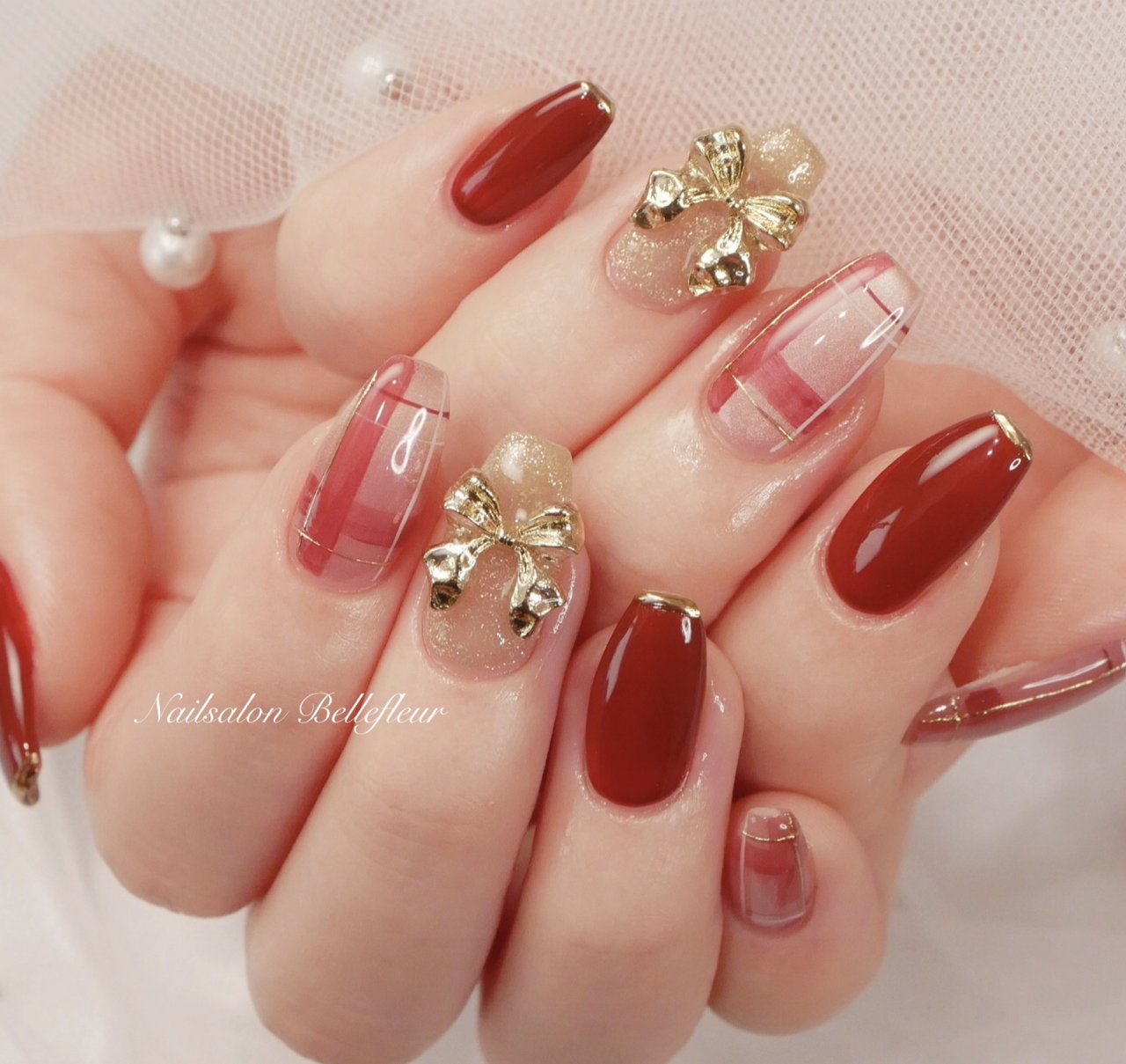 秋/冬/バレンタイン/クリスマス/ハンド - 秋田NailsalonBellefleur