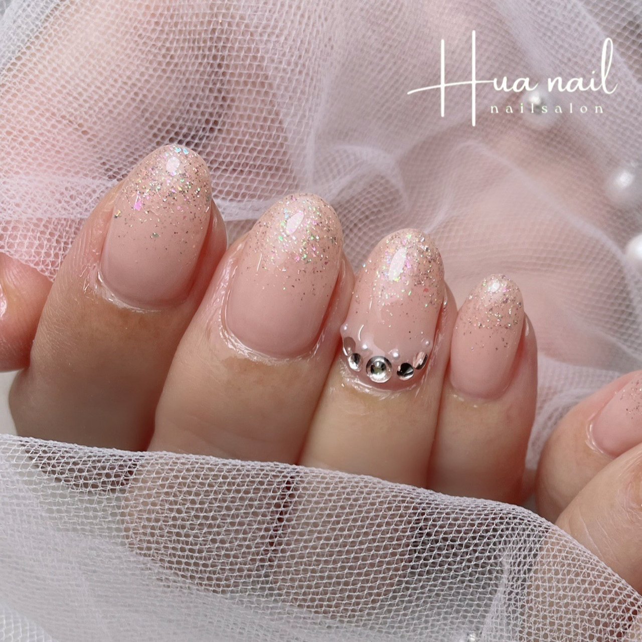 手が綺麗に見えるネイル/オールシーズン/オフィス/女子会/ハンド - kiyomi〜Gihu/HUA NAILのネイルデザイン[No.9096217]｜ ネイルブック