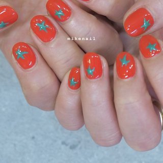 人気順｜個性派ネイル(個性派)/#トマトネイルのネイルデザイン｜ネイル 