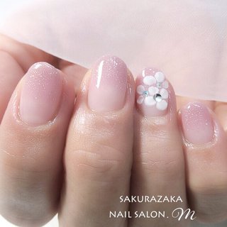 おすすめ順｜ピンク/#ぷっくりフラワーのネイルデザイン｜ネイルブック 