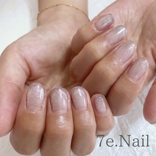 Ash color frenchネイルチップ