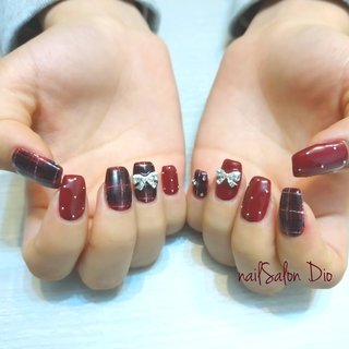 2024年】新着順｜ボルドー/#ガーリーネイルのネイルデザイン｜ネイルブック 