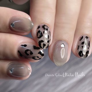 ハート/クリア/ブラックのネイルデザイン｜ネイルブック 