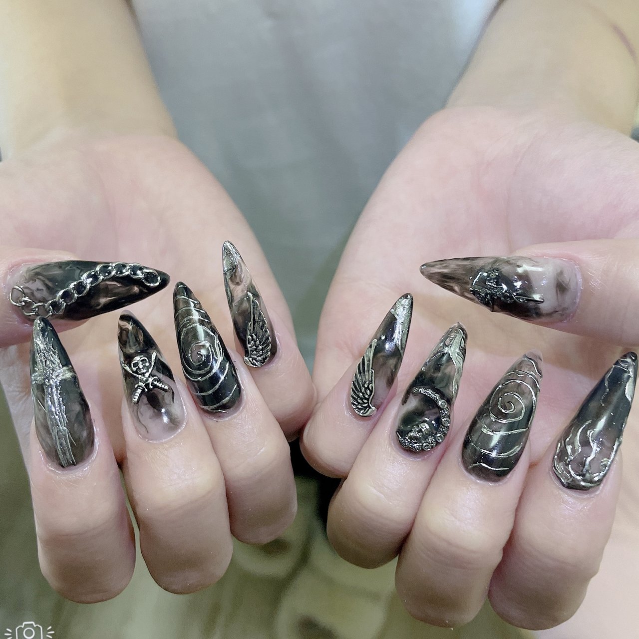 ネイルパーツ　クリスマス　オーダー　再開 冬/オールシーズン/ハロウィン/クリスマス/ハンド - Momoa nail salon